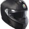 AGV Sportmodular Carbon Solid Helmet -Moto Gear Shop agv helmets agv sport modular glossy