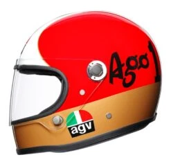 AGV X3000 Ago Helmet -Moto Gear Shop agvx3000 ago helmet green gold 2