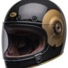 Bell Helmets Bell Bullitt Carbon TT Helmet -Moto Gear Shop bell bullitt carbon tt helmet gloss black gold