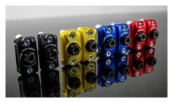 Driven Racing Captive Axle Blocks Kawasaki Ninja 400 / Z400 -Moto Gear Shop driven racing captive axle blocks yamaha r320152021 2