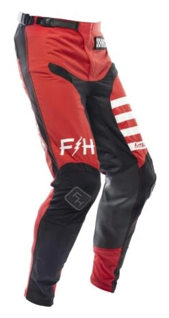 Fasthouse Elrod Pants -Moto Gear Shop fasthouse elrod pants red black 2