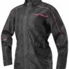 Firstgear Triton Women's Rain Jacket -Moto Gear Shop firstgear triton womens rain jacket black pink