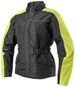 Firstgear Triton Women's Rain Jacket -Moto Gear Shop firstgear triton womens rain jacket black pink 2