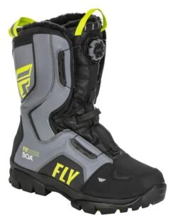 Fly Racing Snow Marker BOA Boots -Moto Gear Shop fly racing snow marker boa boots black grey hi viz