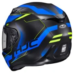 HJC I10 Robust Helmet -Moto Gear Shop hj ci10 robust helmet black blue 1