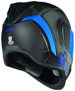 Icon Airform Resurgent Helmet -Moto Gear Shop icon airform resurgent helmet blue 2