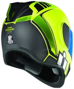 Icon Airform Resurgent Helmet -Moto Gear Shop icon airform resurgent helmet hi viz 2