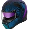 Icon Airform Chantilly Opal Helmet -Moto Gear Shop icon hlmt afrm chnt opal blue