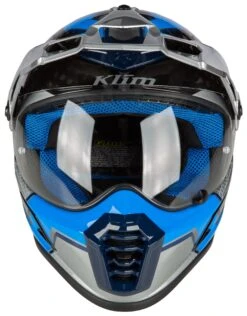 Klim Krios Pro Ventura Helmet -Moto Gear Shop klim krios pro ventura helmet electric blue 2