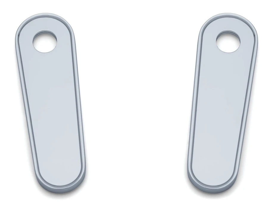 Kuryakyn Passenger Floorboard Block Off Plates For Harley Touring / Trike 1993-2023 - Image 2