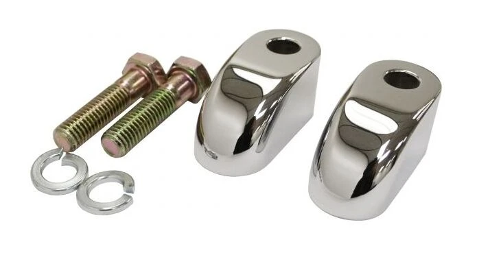 LA Choppers Pullback Riser Extensions For Harley 1" / Chrome [Open Box]