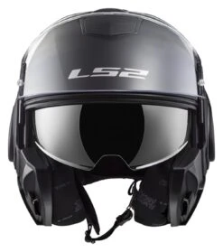 LS2 Valiant Helmet -Moto Gear Shop ls2 valiant helmet matte black 4