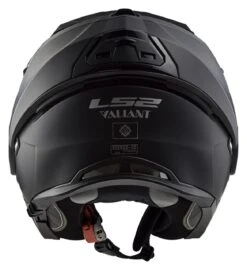 LS2 Valiant Helmet -Moto Gear Shop ls2 valiant helmet matte black 6