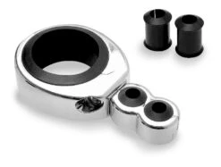 Motion Pro Cable Clamp -Moto Gear Shop motion pro cable clamp chrome dual clamp