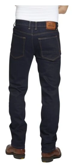 Rokker RokkerTech Straight Raw Jeans -Moto Gear Shop rokker rokkertech slim straight jeans raw raw black 2