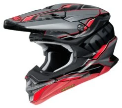 Shoei VFX-EVO Allegiant Helmet -Moto Gear Shop shoei vfxevo allegiant helmet black grey red