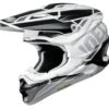 Shoei VFX-EVO Allegiant Helmet -Moto Gear Shop shoei vfxevo allegiant helmet white black