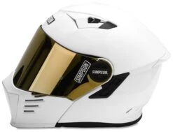 Simpson Mod Bandit Helmet -Moto Gear Shop simpson mod bandit helmet white 1