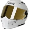 Simpson Mod Bandit Helmet White / XL [Open Box] -Moto Gear Shop simpson mod bandit helmet white xl open box white