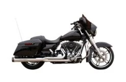S&S Cycle Sidewinder 2-Into-1 Exhaust For Harley Touring 1995-2016 -Moto Gear Shop ss sidewinder2 into1 exhaust for harley touring19952016 3