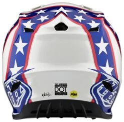 Troy Lee Designs SE4 Evel Knievel Helmet (XS) -Moto Gear Shop troy lee designs se4 evel knievel helmet 3