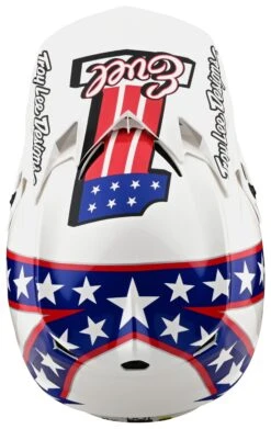 Troy Lee Designs SE4 Evel Knievel Helmet (XS) -Moto Gear Shop troy lee designs se4 evel knievel helmet 7